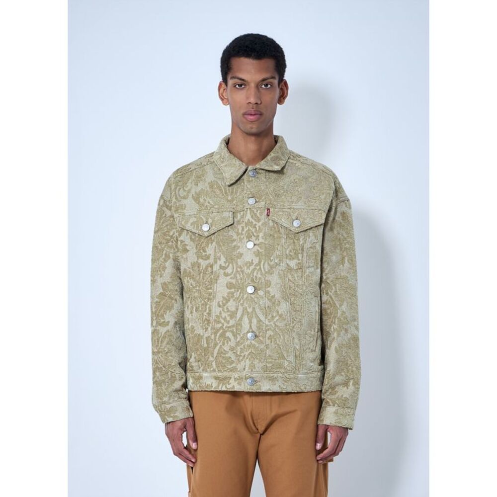 Junya Watanabe Men Patterned Denim Jacket